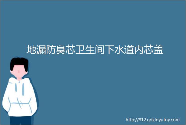 地漏防臭芯卫生间下水道内芯盖